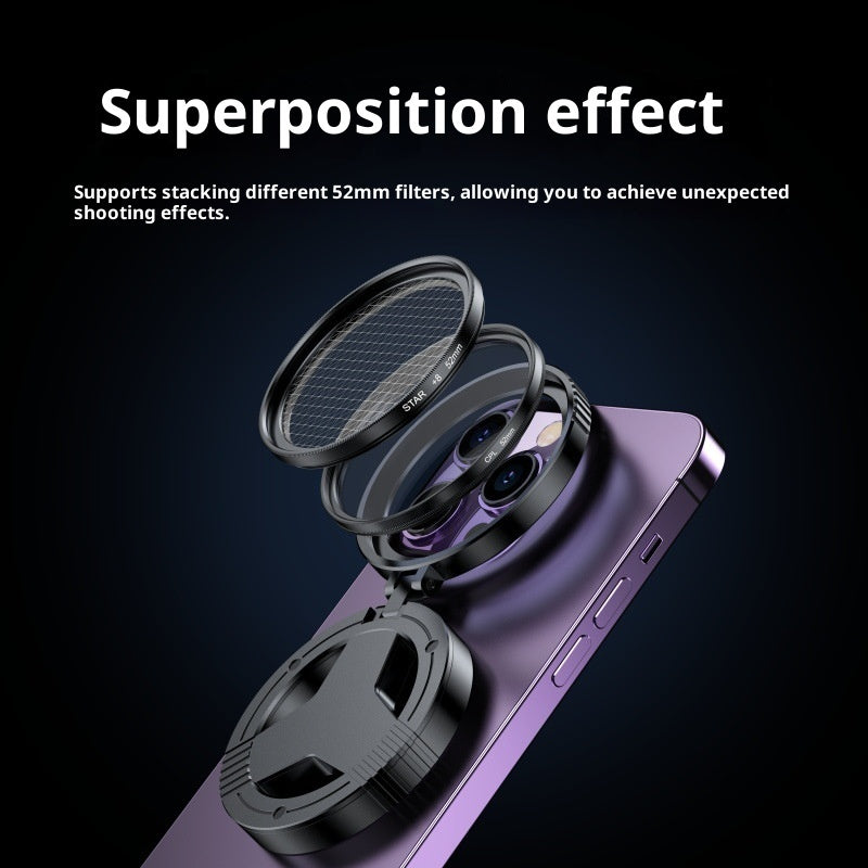 Magnetic CPL Polarizer Lens for Pro Mobile Photography