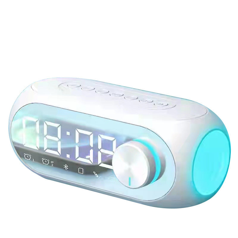 Smart Mirror Bluetooth Speaker with Clock & Subwoofer