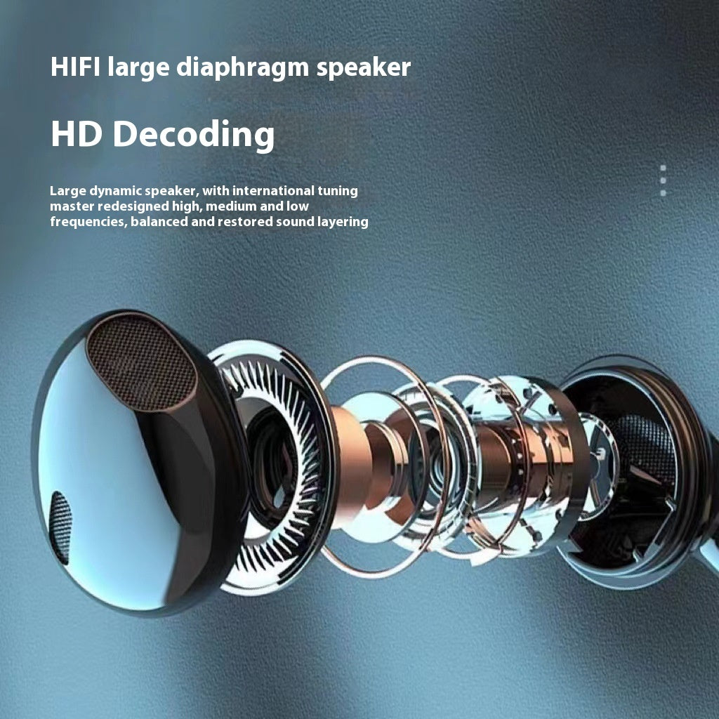 Neck Hanging Bluetooth Earphones | In-Ear Wireless Sports Headphones with Mic