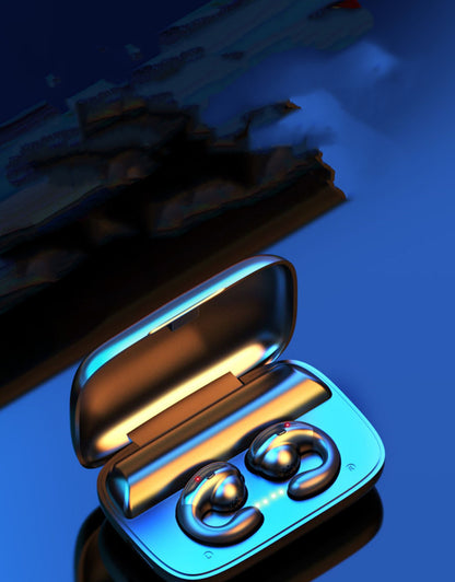 S19 Open-Ear Headphones: Bone Conduction Comfort & Stereo Sound