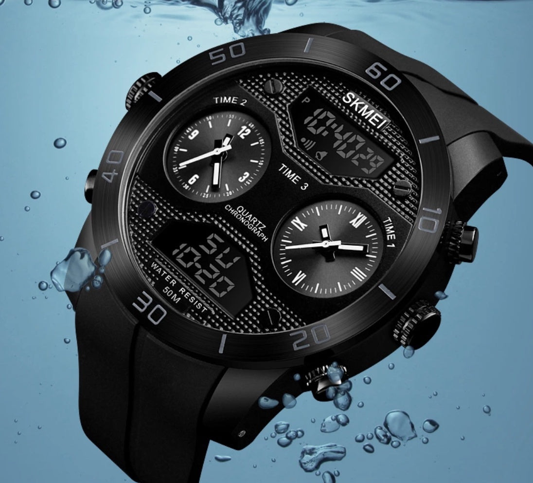 Men's Electronic Watch Outdoor Waterproof Sport Watch