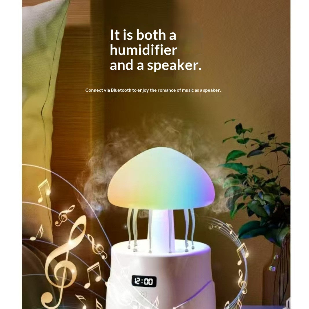Jellyfish Humidifier Bluetooth White Noise Speaker RGB Ambient Light