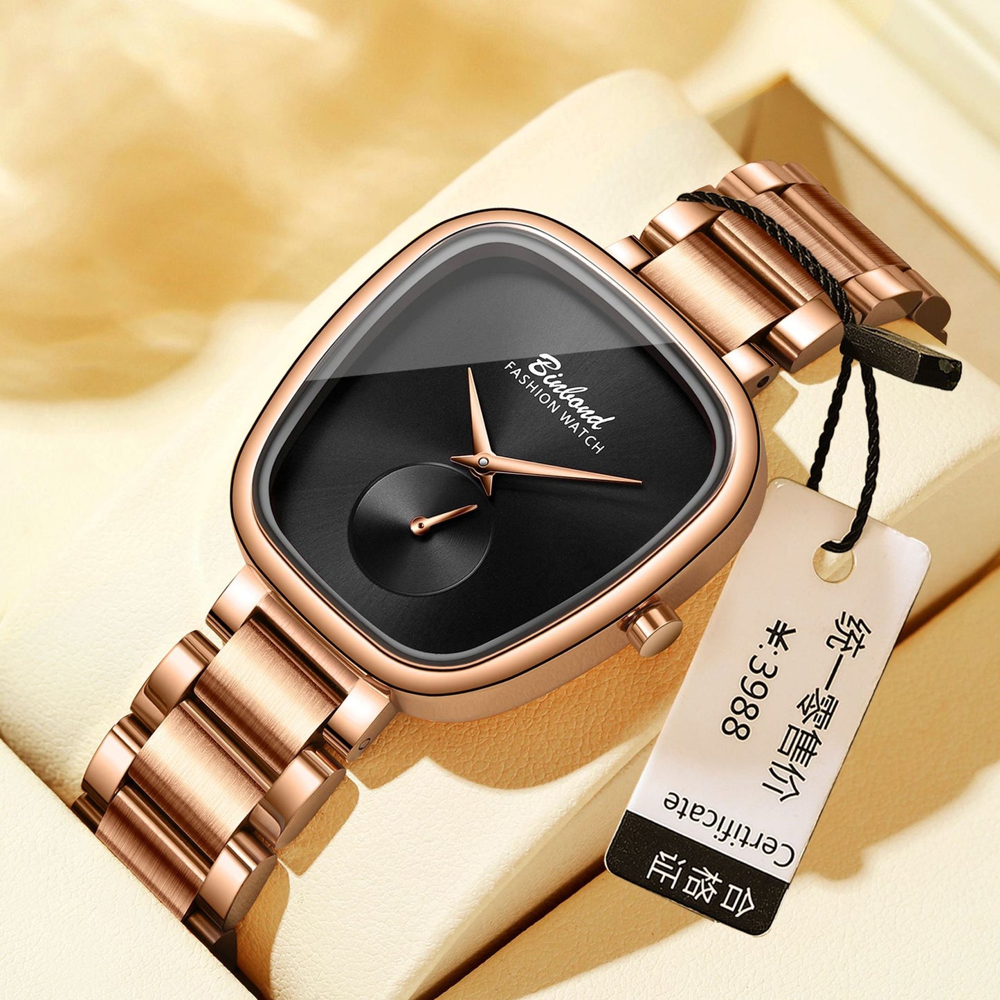 Women's Waterproof Stainless Steel Quartz Watch