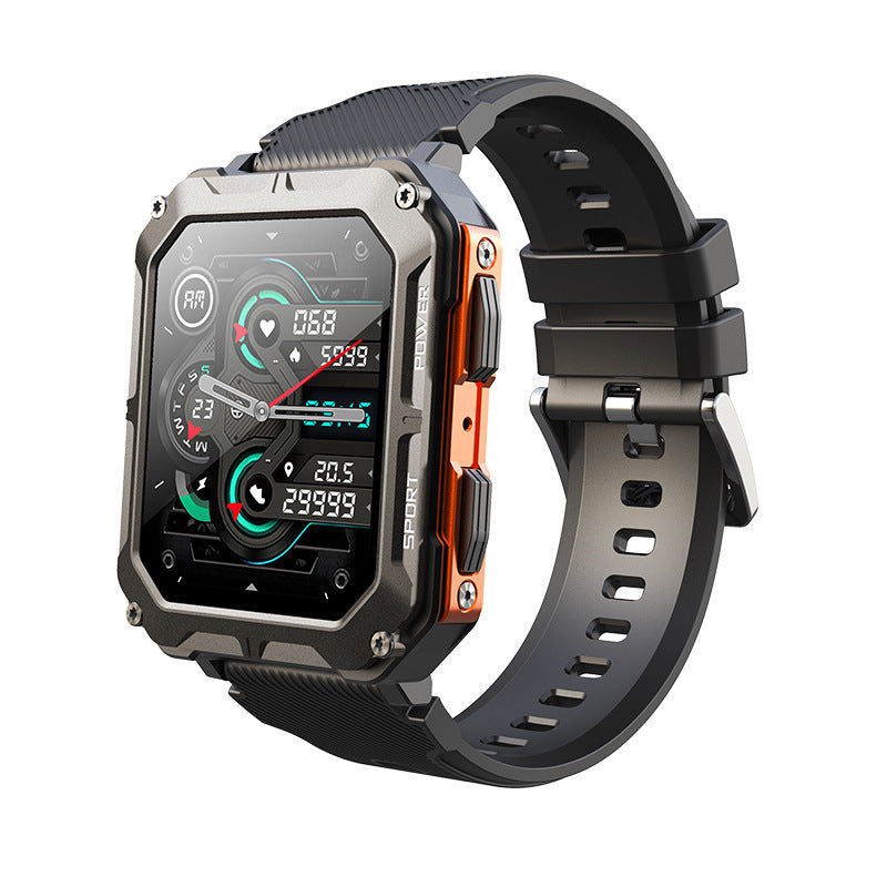 Outdoor Sports Smartwatch – Waterproof & Bluetooth