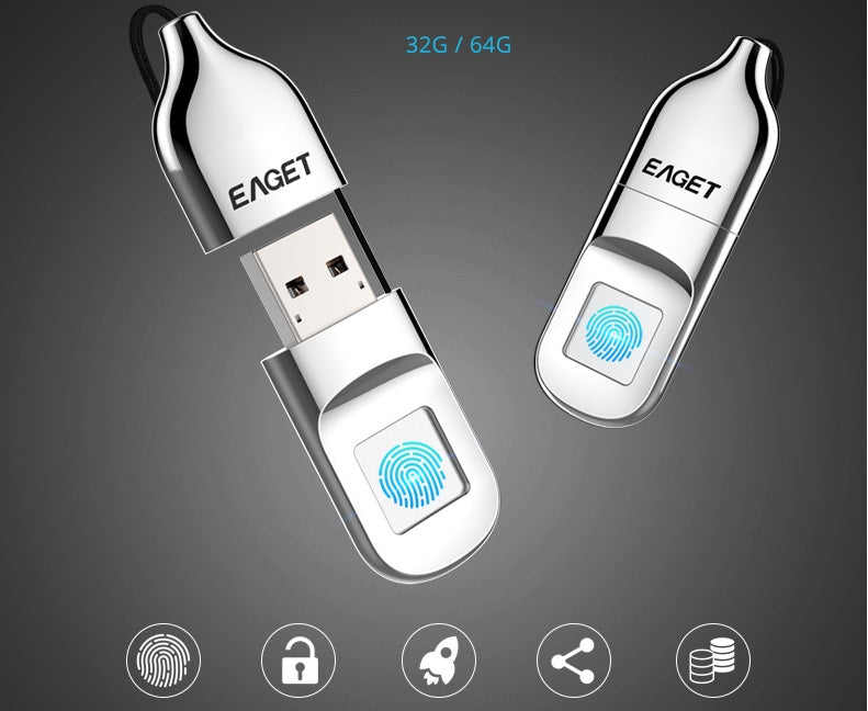 Fingerprint Encryption USB Flash Drive | Secure Data Storage U Disk