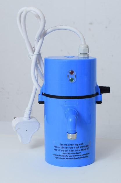 Instant Electric Water Geyser – Compact, Fast Heating, Energy Efficient | Random Colours Available