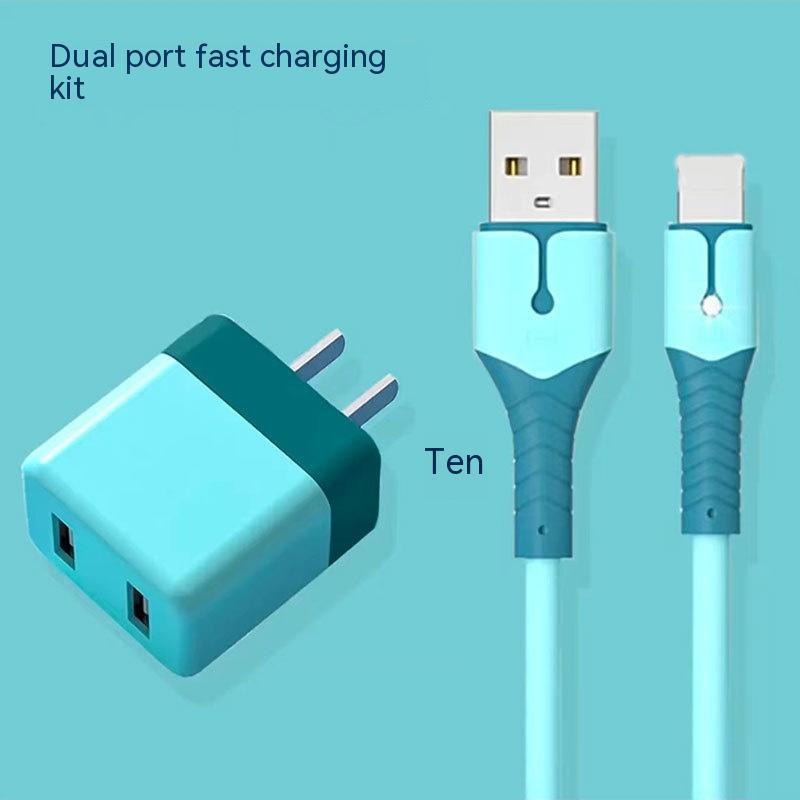 Fast Charger & USB-C Cable: Quick Wired Phone Charging