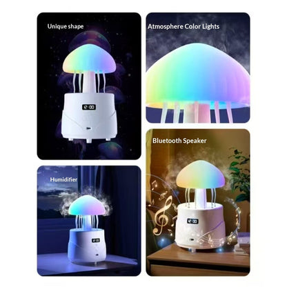 Jellyfish Humidifier Bluetooth White Noise Speaker RGB Ambient Light