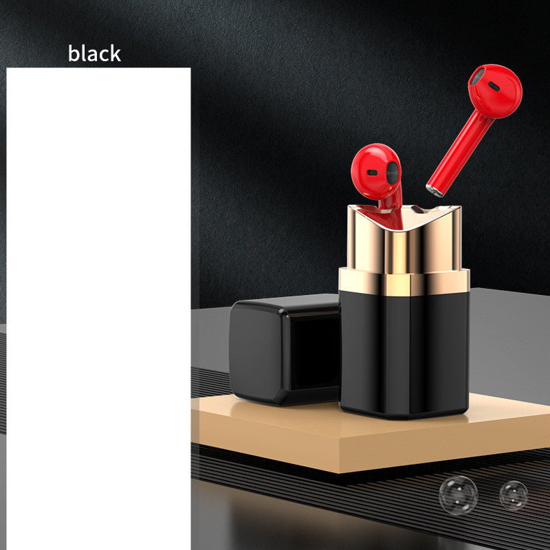 Fashion Individual Lipstick Bluetooth Earphones – In-Ear Noise-Reducing Earbuds