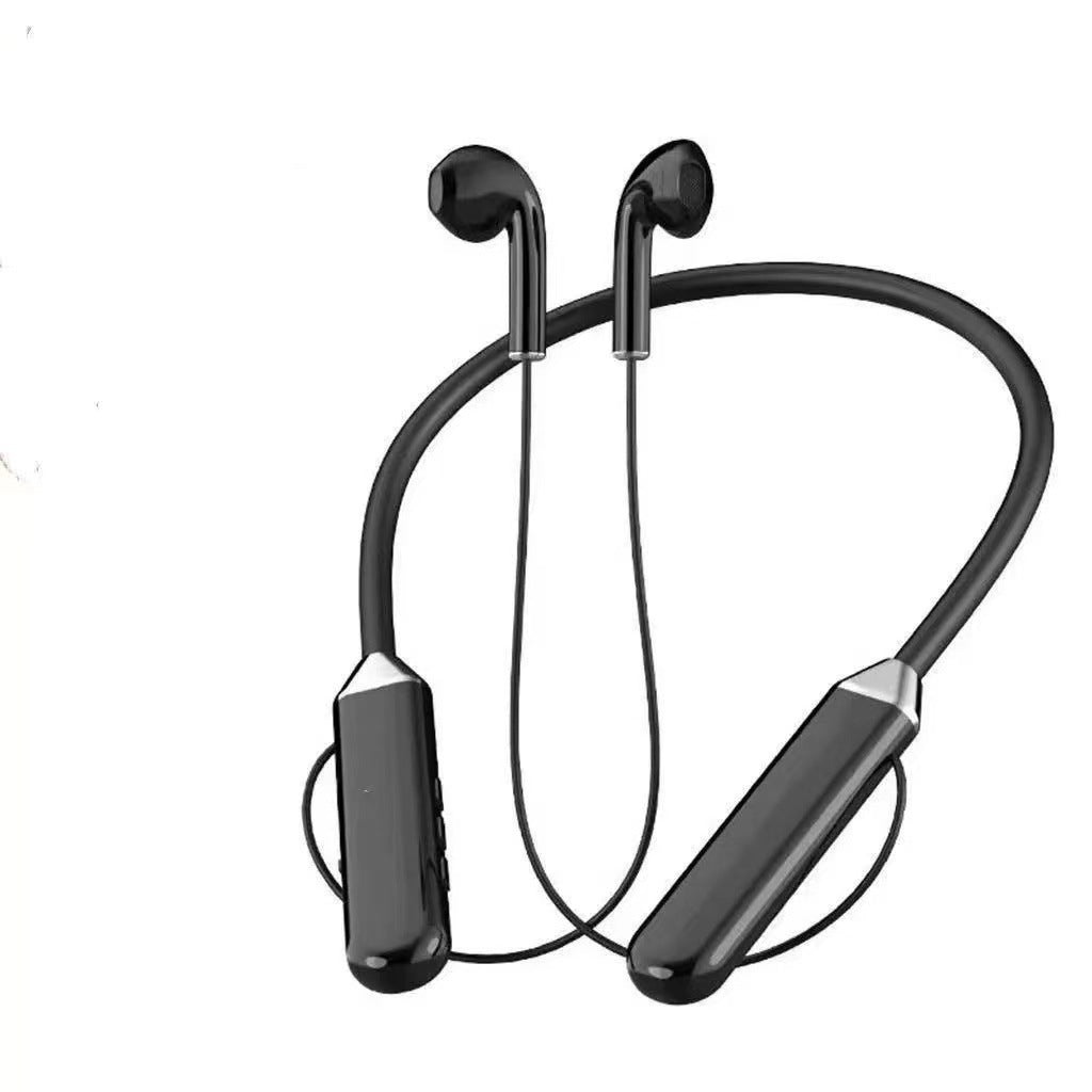 Neck Hanging Bluetooth Earphones | In-Ear Wireless Sports Headphones with Mic