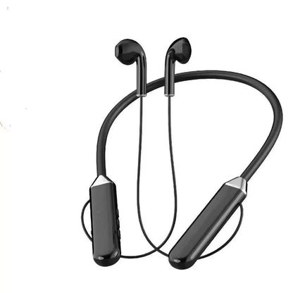 Neck Hanging Bluetooth Earphones | In-Ear Wireless Sports Headphones with Mic