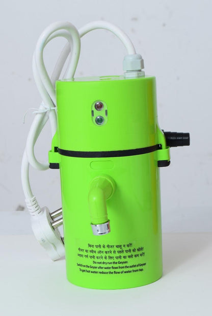 Instant Electric Water Geyser – Compact, Fast Heating, Energy Efficient | Random Colours Available