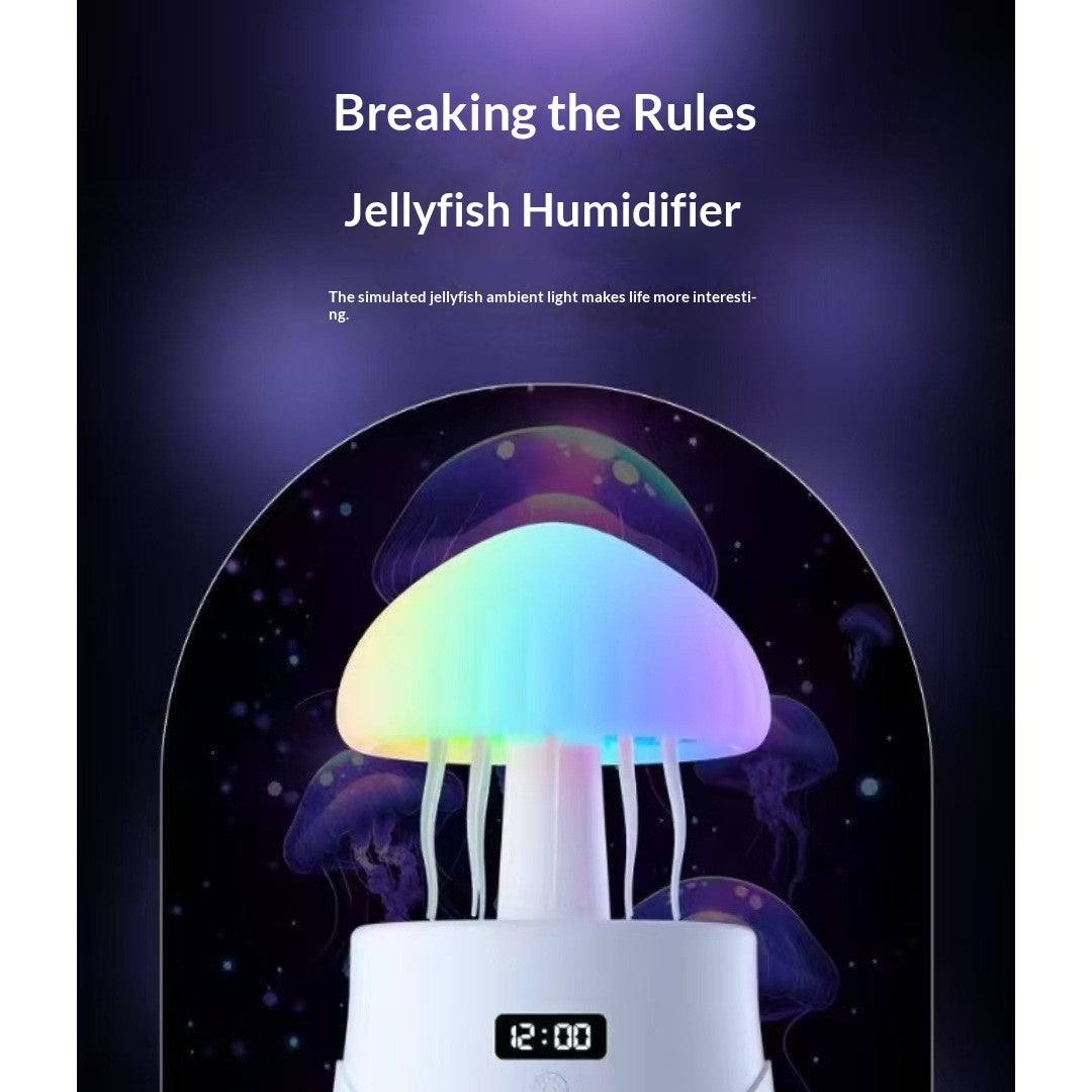 Jellyfish Humidifier Bluetooth White Noise Speaker RGB Ambient Light