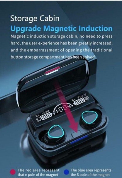 M10 Pro TWS Wireless Earbuds Touch Control