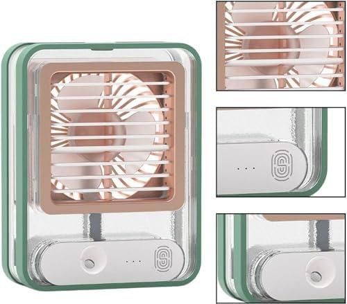 Rechargeable Battery - Mini USB Fan With Mist Water Spray