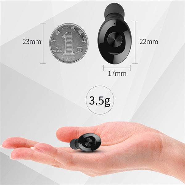 XG12 Mini Headset: Wireless Stereo Earbuds with Bluetooth 5.0