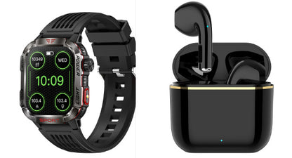 HT29 Bluetooth Calling Smartwatch – Health, Fitness & Activity Tracker