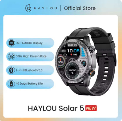 HAYLOU Solar 5 LS20 Smart Bluetooth Watch International Edition