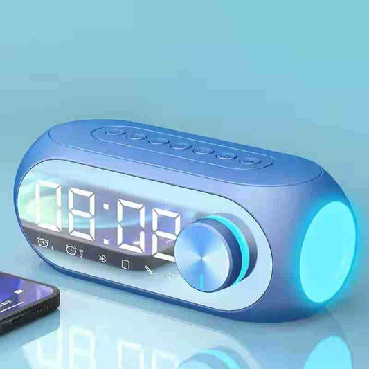 Smart Mirror Bluetooth Speaker with Clock & Subwoofer