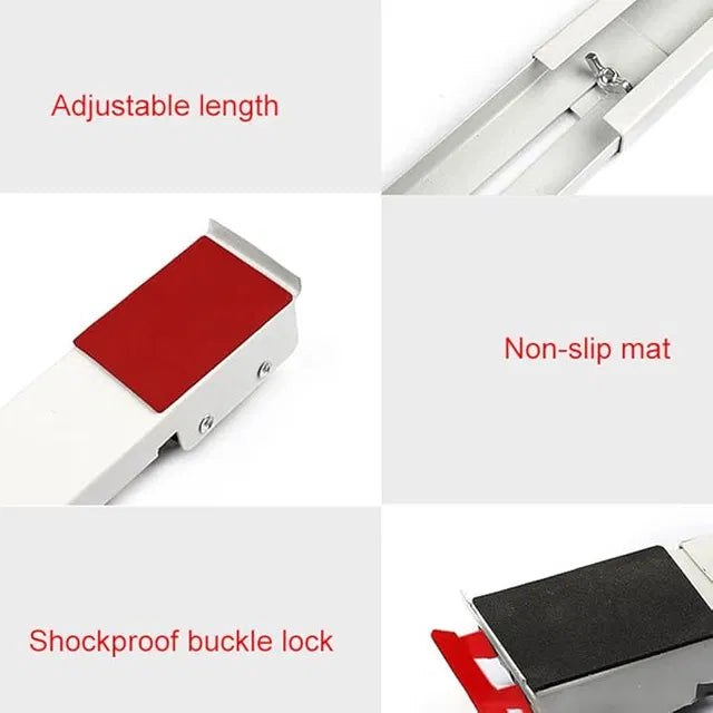 Heavy Duty Expandable Appliance Rolls,24 Wheels Base Stand