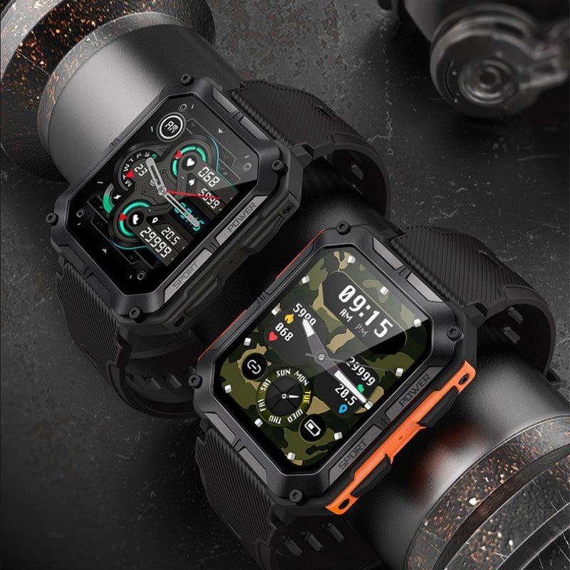 Outdoor Sports Smartwatch – Waterproof & Bluetooth