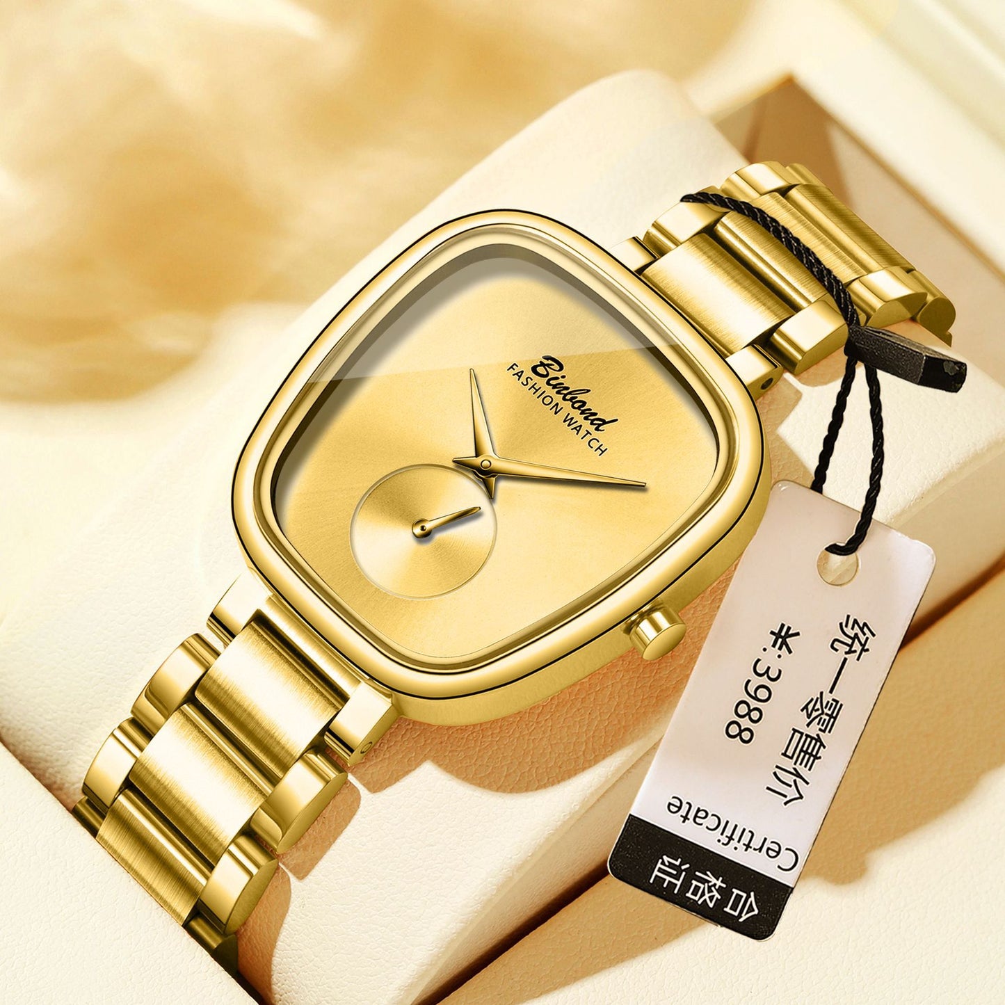 Women's Waterproof Stainless Steel Quartz Watch