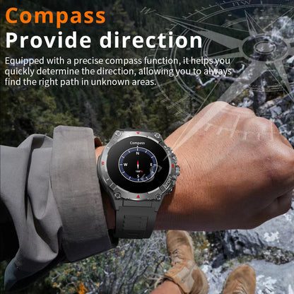 V76 GPS Watch Built-in GPS Compass Altimeter Air Pressure