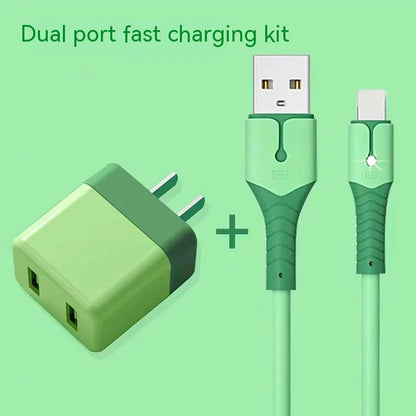 Fast Charger & USB-C Cable: Quick Wired Phone Charging