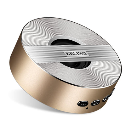 Keling A5 Wireless Bluetooth Speaker Mobile Phone Mini Speaker Card Plug-in Car Subwoofer WeChat Payment Machine